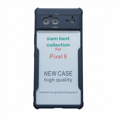 Picture of Xundd Fusion Case Google Pixel 6 Back Cover Shockproof Back Cover Case Luxury Transparent Clear Hard Back Case Google Pixel 6 Xundd Beatle Series Lens Protection Case For Google Pixel 6