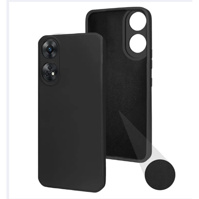 Picture of For Oppo A58 5G / oppo A78 5G Liquit Silicone Cases Shockproof Anti-Slip Soft Tpu Sandstone Matte Back Case Cover -