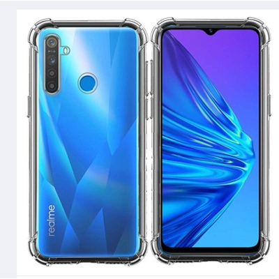Picture of Realme 5 / 5i / 6i / C3 / 5s Premium Silicone Case Crystal Clear Soft TPU Ultra-Thin Transparent Flexible Protective Mobile Phone Back Cover