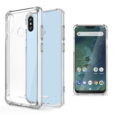 Picture of For Redmi 6 Pro / Mi A2 Lite Airbag Case Soft Silicone Transparent Full Protection Phone Cover