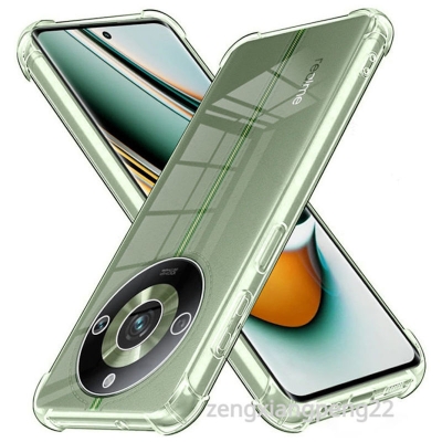 Picture of For Realme 11 Pro / Realme 11 Pro Plus Soft TPU Clear Transparent Shockproof Airbag Back Cover Case For Realme 11 Pro / Realme 11 Pro Plus