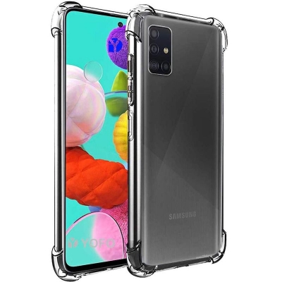Picture of for samsung galaxy a71 transparent back cover