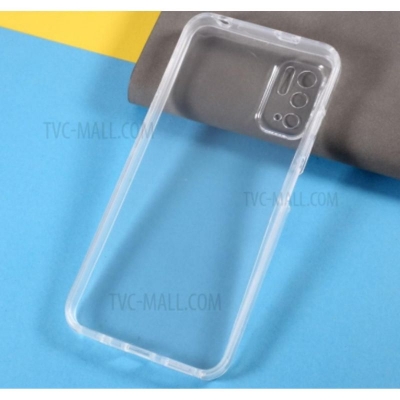 Picture of For Xiaomi Poco M3 Pro Camera Protection Premium Silicone Case Crystal Clear Soft TPU Ultra-Thin Transparent Flexible Protective Mobile Phone Back Cover