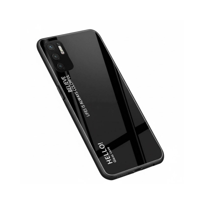 Picture of for Xiaomi POCO M3 Pro 5G Case Gradient Phone Back Hard Glass Cover