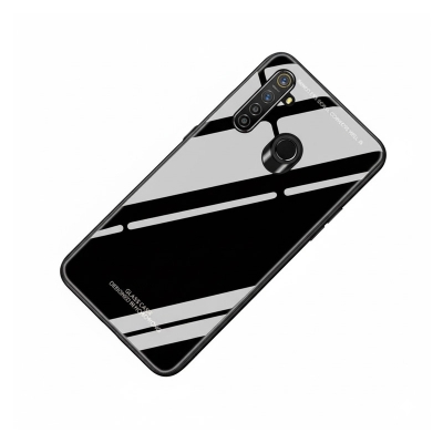 Picture of Realme 5i / Realme 5 / Realme 6i “HONG KONG Design” Tempered Glass Protector Casing Glass Back Phone Cover - Tempered Glass