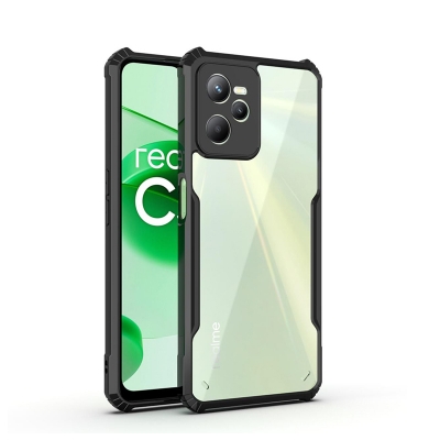Picture of For Realme C35 Cushion Back Clear Hard Cover Casing - Phone Back Cover - - Phone - Redmi Note 11 Back Cover