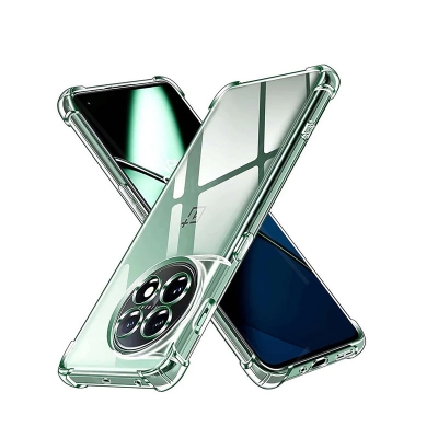 Picture of for OnePlus 11 11R Silicone Airbag Cover Shockproof Transparent Protective Clear Back Cover Case