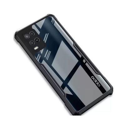 Picture of for Oppo A54 Black, Grip Case Back Cover