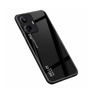 Picture of For Realme C55 Case Gradient Phone Back Hard Glass Cover