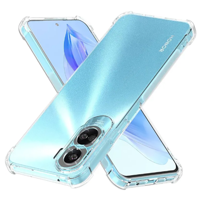 Picture of For Honor 90 Lite Reinforced Shockproof Cushion Back Clear Hybrid Transparent Sof Tpu Back Cover For Honor 90 Lite Phone Case