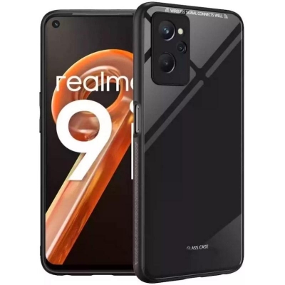Picture of Realme 9i 4g  Luxurious Glass Case Back Cover - Phone Back Cover
