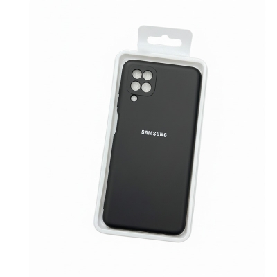 Picture of For Samsung Galaxy A12 / M12 / F12 Case, Silicone Shockproof Phone Case with [Soft Anti-Scratch Microfiber Lining] Silicone Back Cover