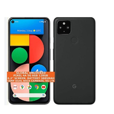 Picture of For Google Pixel 4a 5g Camera Protection Premium Silicone Case Soft Ultra-Thin Flexible Protective Mobile Phone Back Cover Pixel 4a 5g