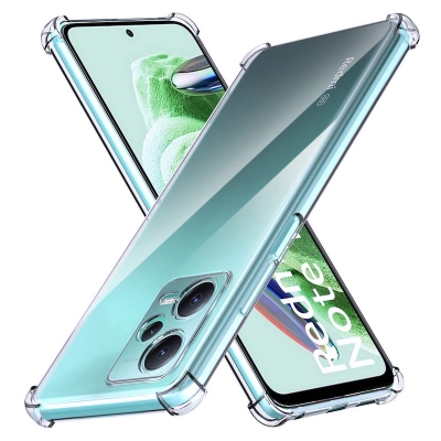 Picture of For Redmi Note 12 Pro 5G / Poco X5 Pro 5G shockproof Transparent liquid Cristal clear long time useable soft premium protective back cover