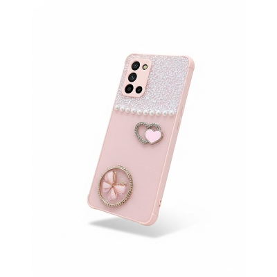 Picture of For Oppo F19 Fashionable Butterfly Ladies Cover Stone wrapped