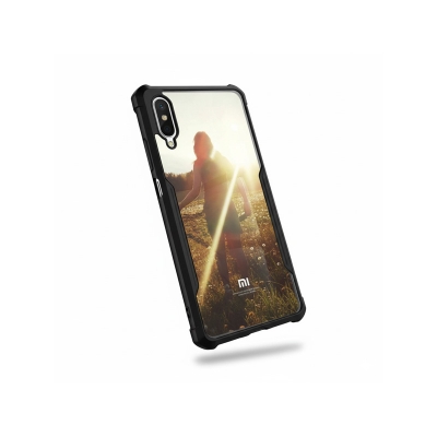 Picture of For Redmi 9A  Shockproof Cushion Back Clear Transparent Hard Cover Casing