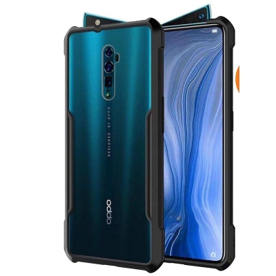 Picture of for OPPO Reno 2F / Reno 2Z Xundd Back Cover Reinforced Shockproof Cushion Back Clear Hybrid Transparent Hard Cover Casing