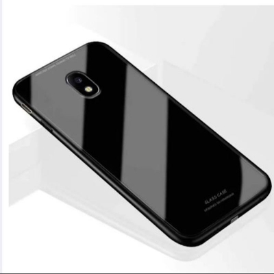 Picture of Samsung Galaxy J7 Pro - Back Cover Glass Case - Phone Back Cover - Camera (Back Case Cover