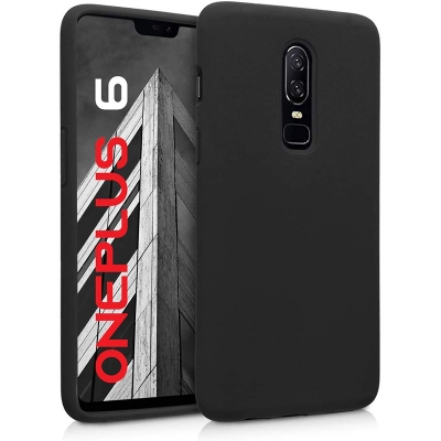 Picture of For OnePlus 6 (1+6)Case Soft Sandstone Slim Matte Cover Liquid Silicone Case For Oneplus 6 Back Cover Case