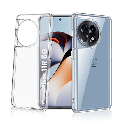 Picture of OnePlus 11R Flexible Clear Transparent Soft TPU Back Case Cover