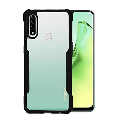 Picture of For Oppo A31 / Oppo A8 Shockproof Tpu Bumper Clear Acrylic Mobile Phone Case For Oppo A31 Back Cover