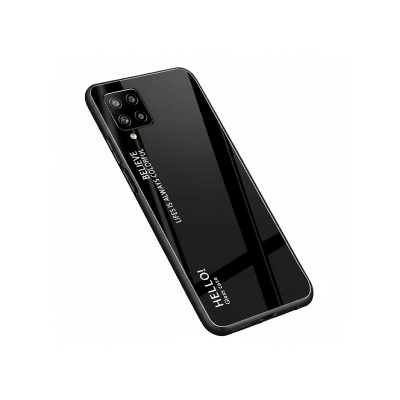 Picture of for Samsung Galaxy M32 Case Gradient Phone Back Hard Glass Cover