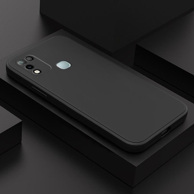 Picture of For Infinix Hot 10 Play / Hot 11 Play Liquid Silicone Soft Gel Rubber Shockproof Cover