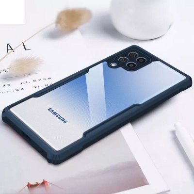 Picture of For Samsung Galaxy A22 4G /F22 4G /M32 4G Transparent Back Case Xundd Hard Phone Cover Case - Camera - Phone Back Cover