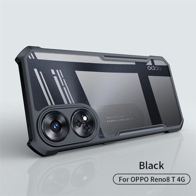 Picture of For Oppo Reno 8T 4G Shockproof TPU Bumper Clear Acrylic Mobile Phone Case For Oppo Reno 8T 4G Back Cover