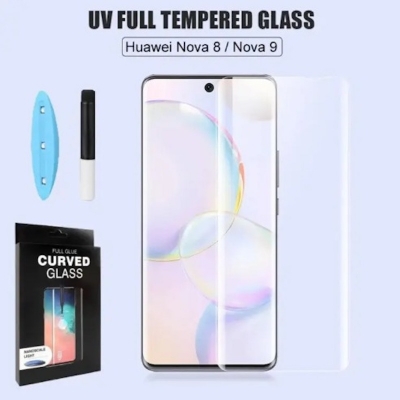 Picture of Huawei Nova 8 One Minute Series Premium UV Screen Protector with Edge to Edge Full Coverage