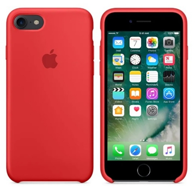 Picture of For apple iphone 8 Plus Case Luxury Shockproof Silky Smooth and Stylish Liquid Silicone Phone Cover