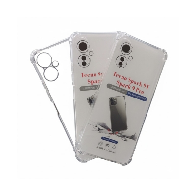 Picture of For tecno spark 9t /spark 9 pro Premium Silicone Case Crystal Clear Soft TPU Ultra-Thin Transparent Flexible Protective Mobile Phone Back Cover