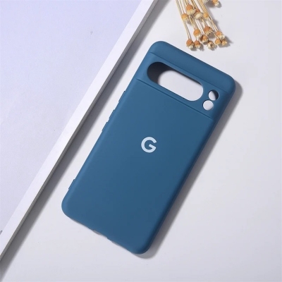 Picture of For Google Pixel 8 pro  Silicone Covers Round Edge Shockproof Camera Bumper Protective Durable Luxury Phone Back Cases Cover