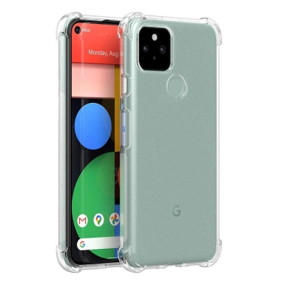 Picture of Google Pixel 5XL Transparent Clear Slim Soft Cover TPU Case