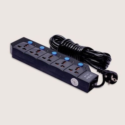 Picture of Maxline Ml-512 Multiplug 5 Port Extention Socket 5 Meters - Multi Plug