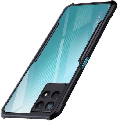 Picture of For Realme Narzo 50 Hybrid Transparent Hard Back Cover