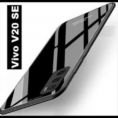 Picture of For Vivo V20SE HONG KONG DESIGN Scratchproof Tempered Glass Cover Case Back Cover -Back Cover