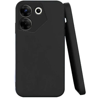 Picture of For Tecno Camon 20 Pro Spigen Silicone Fit Designed Soft Gel Rubber Shockproof Back Case Phone Back Cover
