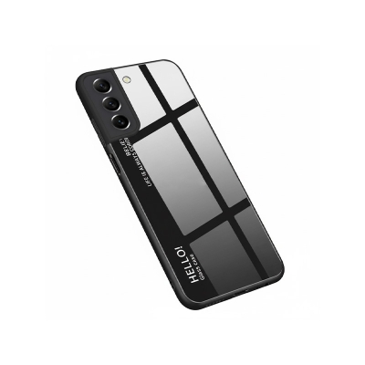 Picture of for Samsung Galaxy S21 FE 5G Case Gradient Phone Back Hard Glass Cover