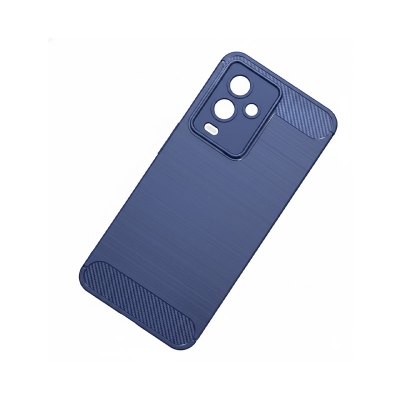 Picture of Symphony Helio 80 Back Case Soft Premium Luxury Carbon Fiber Spigen Back Cover For Symphony Helio 80