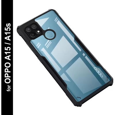 Picture of For OPPO A15 / OPPO A15S Shockproof Bumper Transparent Phone Case For oppo a15 Back Cover - Phone Back Cover