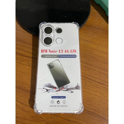 Picture of For Xiaomi Redmi Note 13  4g  Phone Back Case Transparent Soft Tpu Water Color Camera Protective Bump Mobile Phone Back Cover