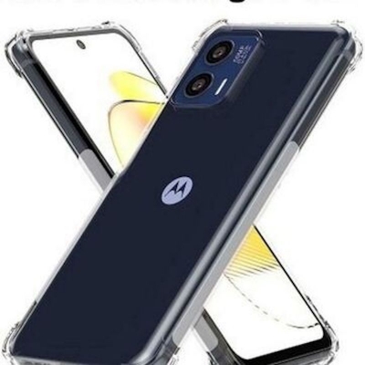 Picture of Motorola Moto G73 Premium Silicone Case Crystal Clear Soft TPU Ultra-Thin Transparent Flexible Protective Mobile Phone Back Cover