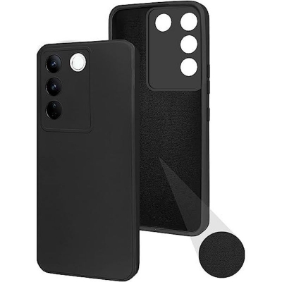 Picture of For Vivo V27 / V27 Pro / - Silky and Soft-Touch Finish With Camera Silicone Case