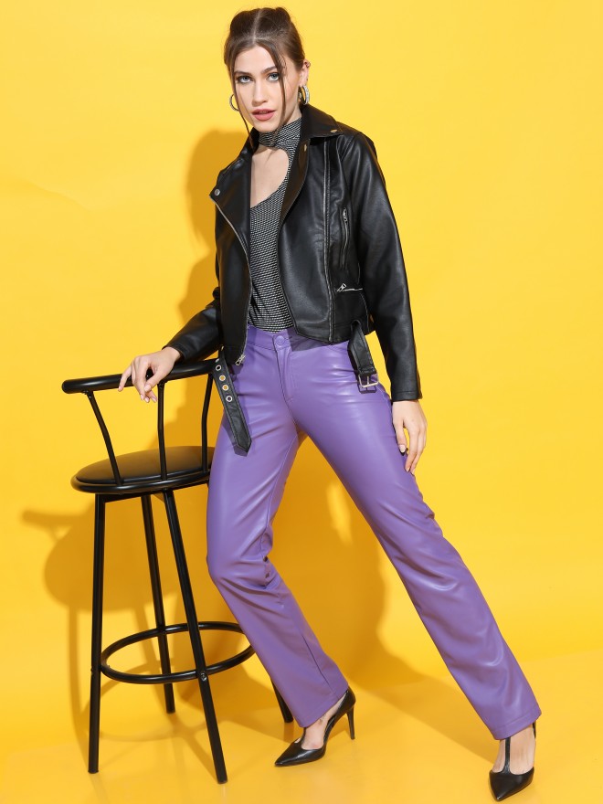 Picture of Pantoneclo Premium Quality Girl's / Ladies PU Leather Jacket