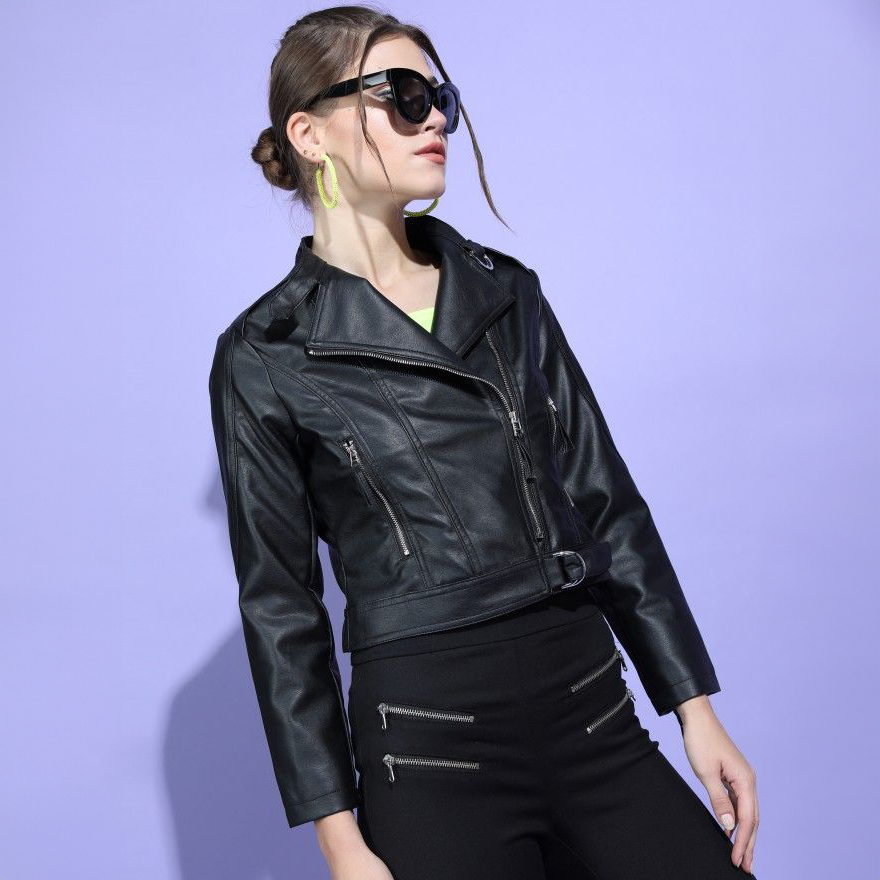 Picture of Pantoneclo Premium Quality Girl's / Ladies PU Leather Jacket