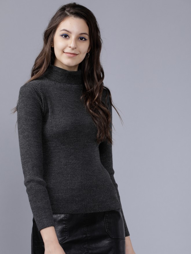 Picture of Pantoneclo Premium Quality Women's Multicolor High Neck Sweater / Cardigan / Jumper