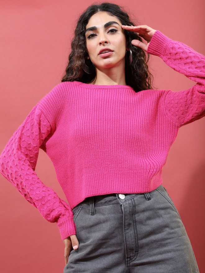 Picture of Pantoneclo Premium Women's / Girl's Round Neck Sweater / Cardigan