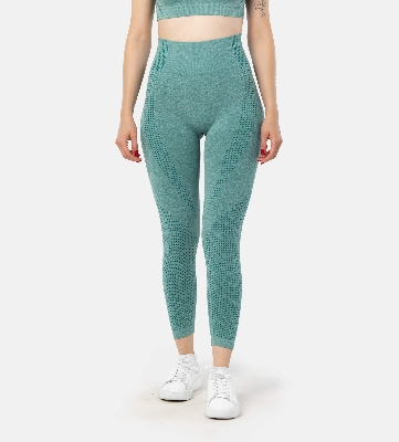 Picture of Leafletic Women’s Seamless Leggings | High-Waist Activewear Tights | Ultra Comfort Gym Wear, Yoga & Fitness Pants | Workout Outfit for Running & Training