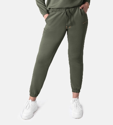 Picture of Leafletic Women's Comfort Jogger Trousers | Soft & Stretchable Activewear Trousers | Stylish Jogger Pants with Pockets for Ladies